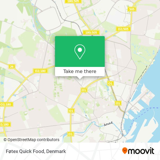 Føtex Quick Food map