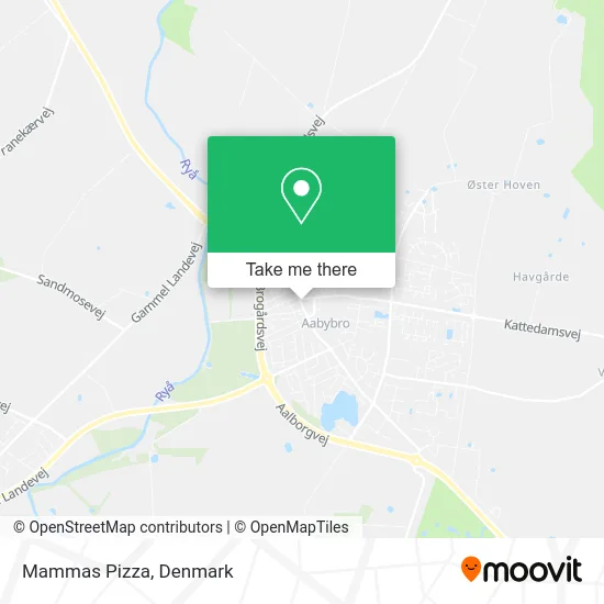 Mammas Pizza map