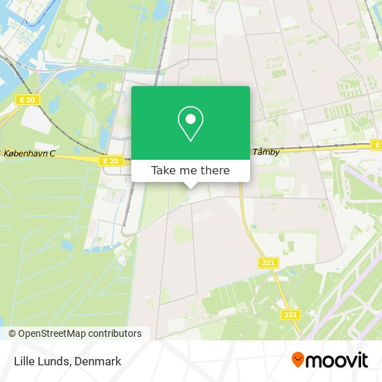 Lille Lunds map