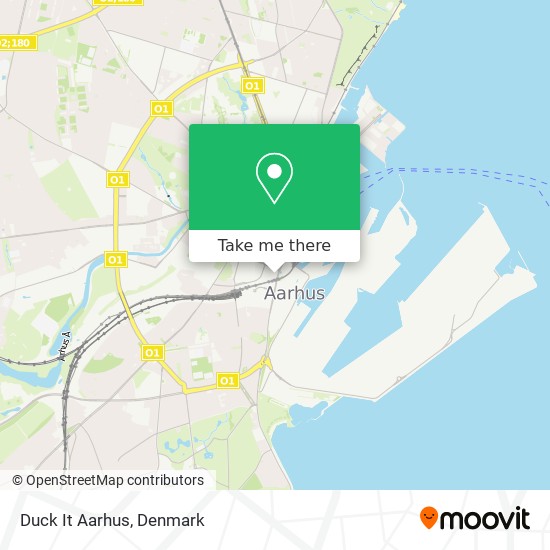 Duck It Aarhus map