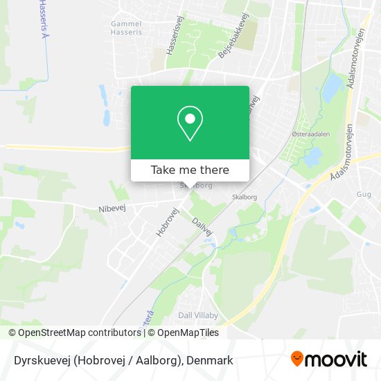 Dyrskuevej (Hobrovej / Aalborg) map