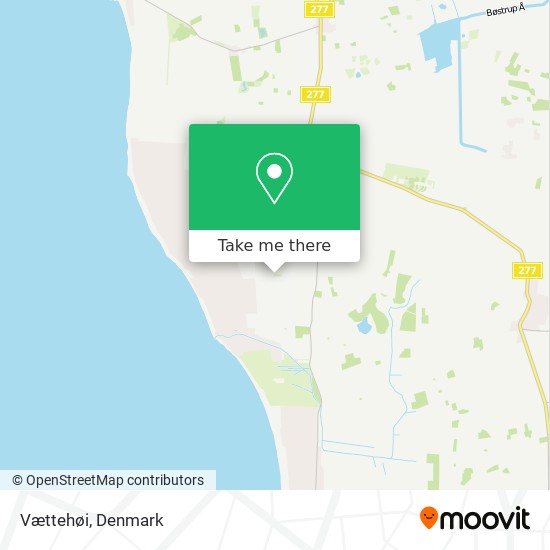 Vættehøi map