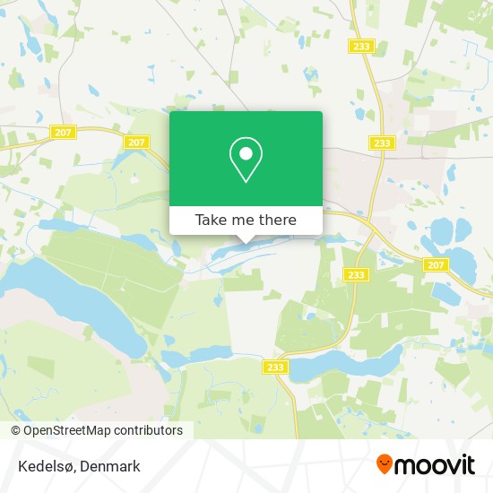 Kedelsø map