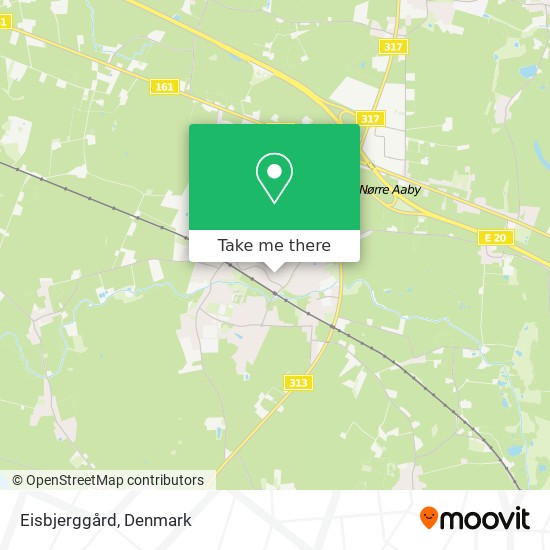 Eisbjerggård map