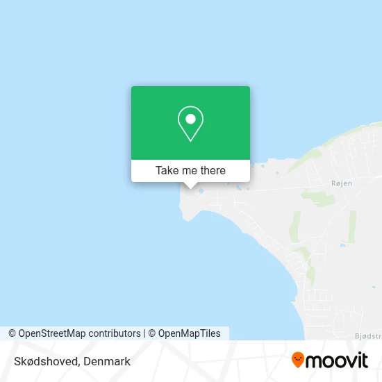 Skødshoved map