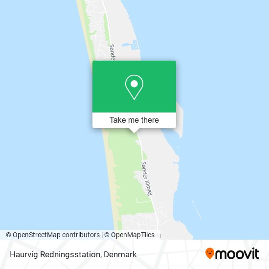 Haurvig Redningsstation map