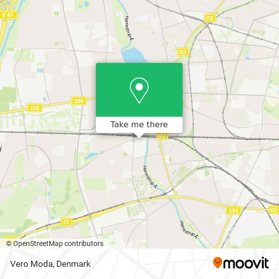 Ewell Tidlig Kristus How to get to Vero Moda in Hvidovre by Bus, Train or Metro?