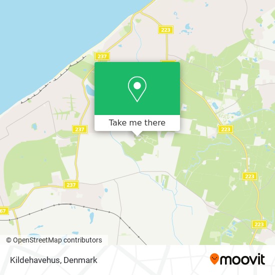 Kildehavehus map