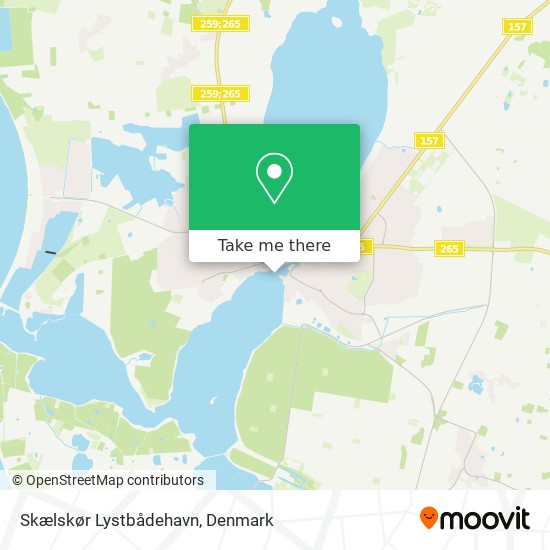 Skælskør Lystbådehavn map