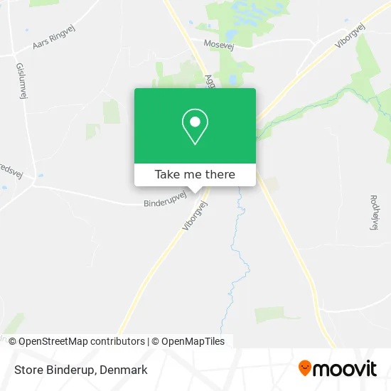 Store Binderup map
