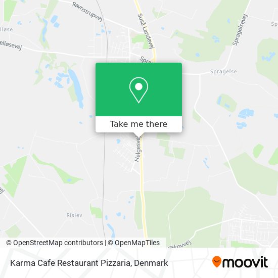 Karma Cafe Restaurant Pizzaria map