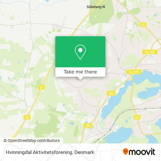 Hvinningdal Aktivitetsforening map