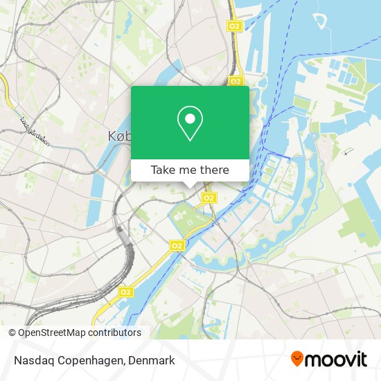 Nasdaq Copenhagen map