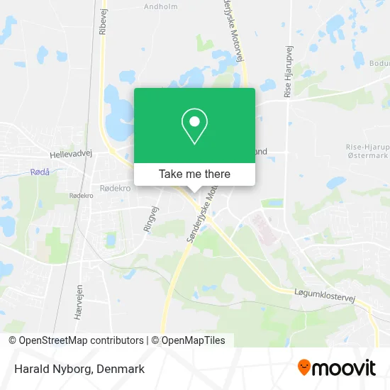 Harald Nyborg map