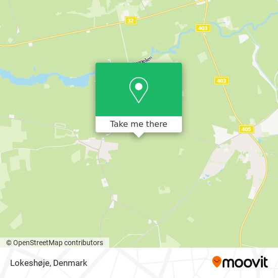 Lokeshøje map