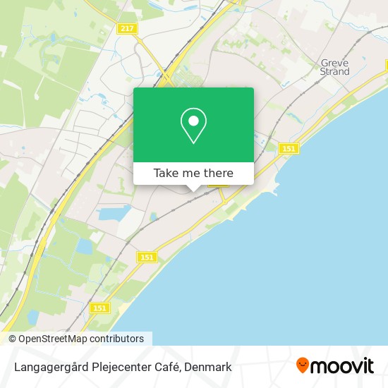 Langagergård Plejecenter Café map