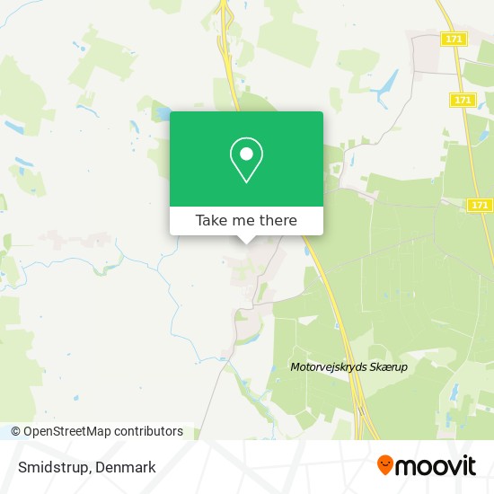 Smidstrup map