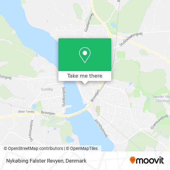 Nykøbing Falster Revyen map