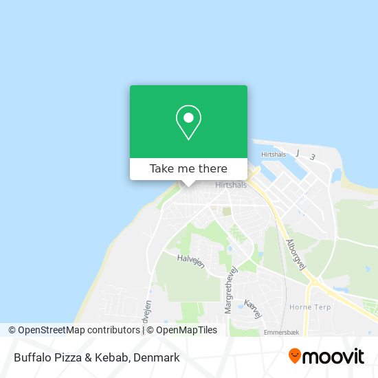 Buffalo Pizza & Kebab map