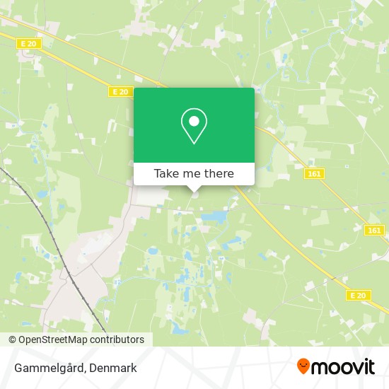 Gammelgård map