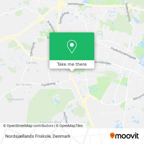 Nordsjællands Friskole map