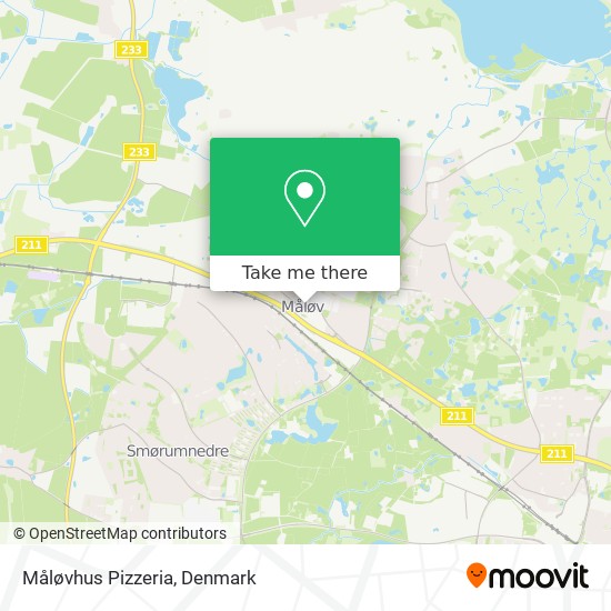 Måløvhus Pizzeria map