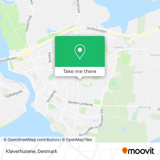 Kløverhusene map