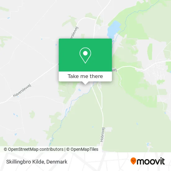 Skillingbro Kilde map