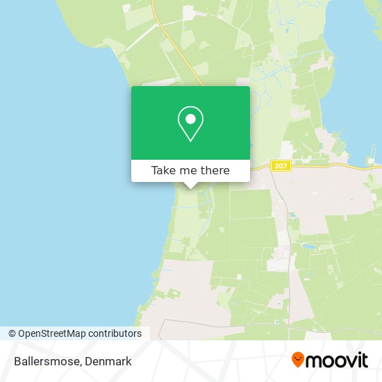 Ballersmose map