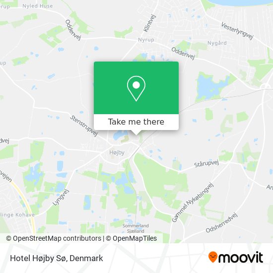 Hotel Højby Sø map