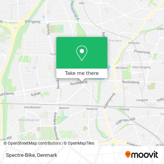 Spectre-Bike map