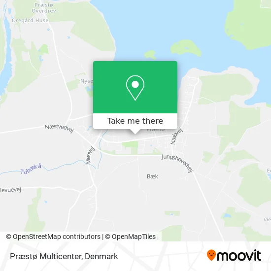 Præstø Multicenter map