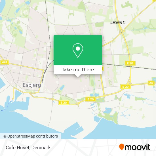 Cafe Huset map