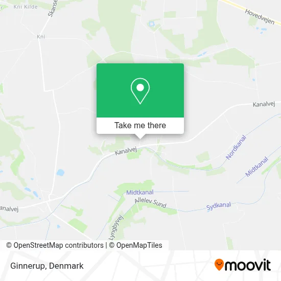 Ginnerup map