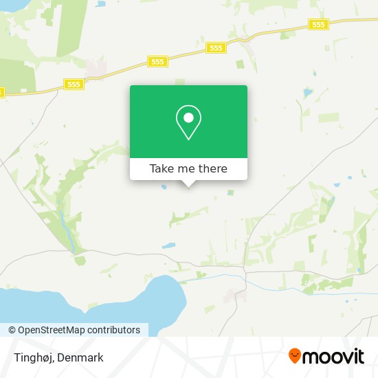 Tinghøj map