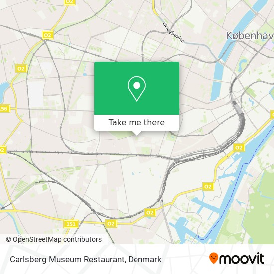 Carlsberg Museum Restaurant map