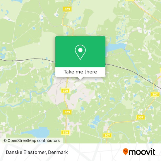 Danske Elastomer map