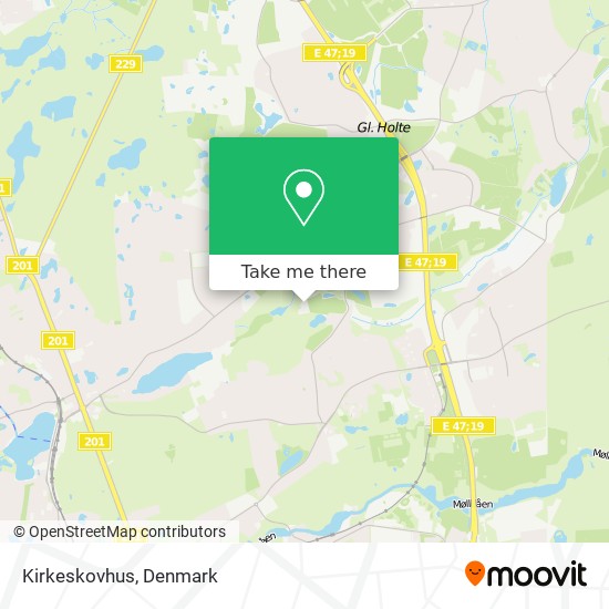 Kirkeskovhus map