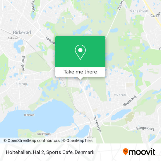 Holtehallen, Hal 2, Sports Cafe map