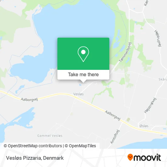 Vesløs Pizzaria map