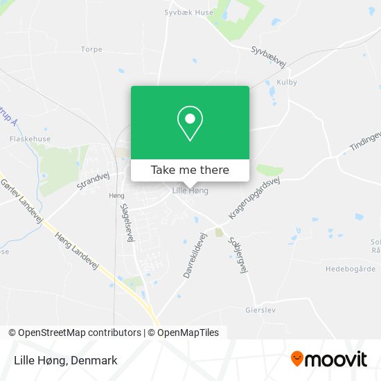 Lille Høng map