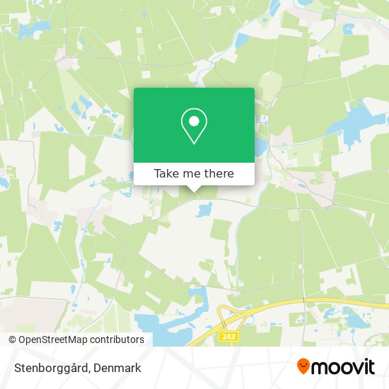 Stenborggård map
