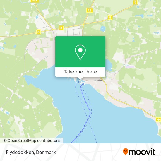 Flydedokken map