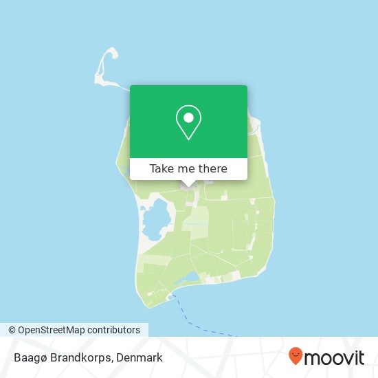 Baagø Brandkorps map