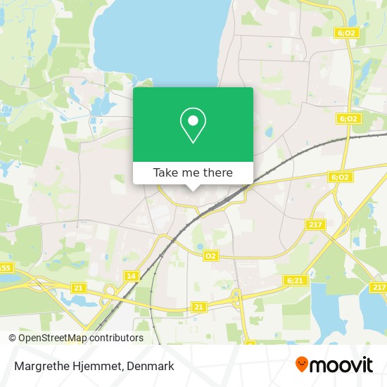 Margrethe Hjemmet map