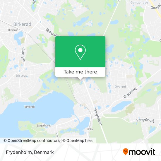 Frydenholm map