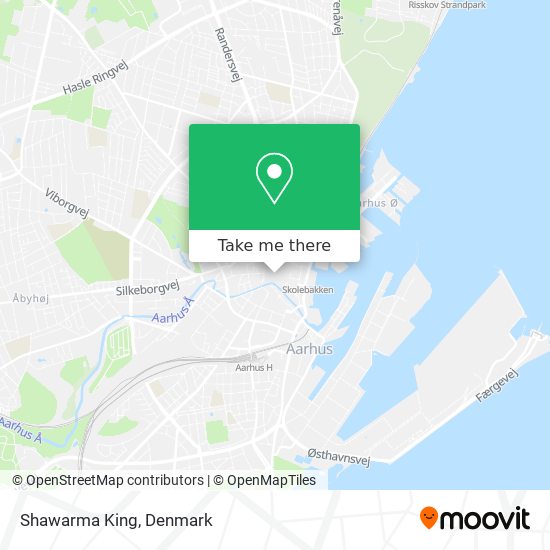 Shawarma King map