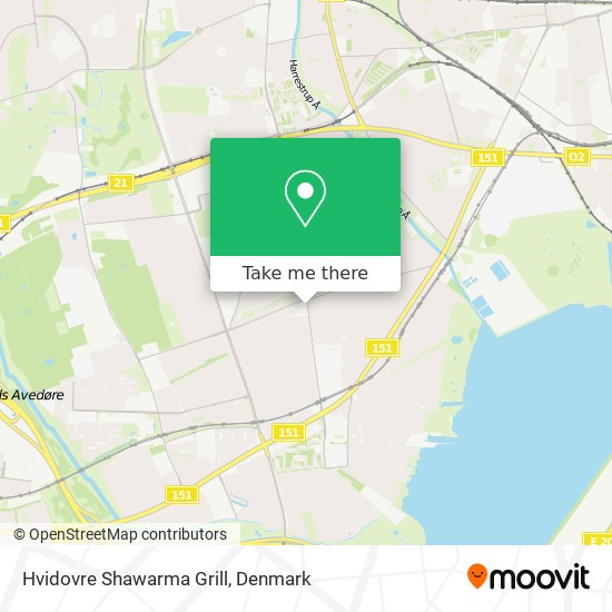 Hvidovre Shawarma Grill map