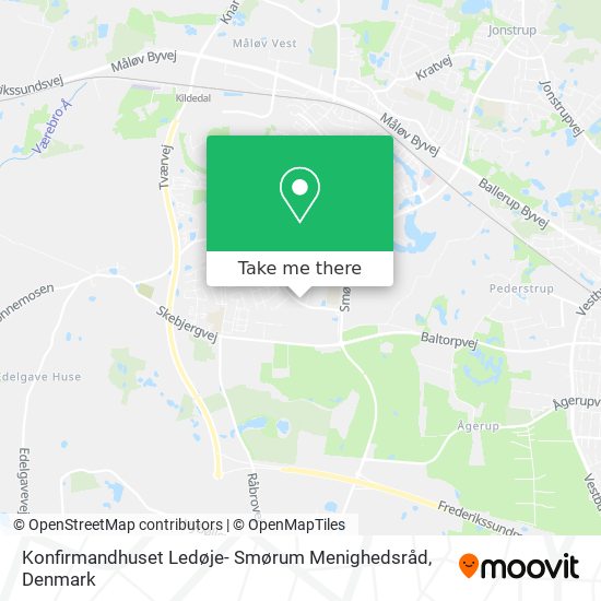 Konfirmandhuset Ledøje- Smørum Menighedsråd map
