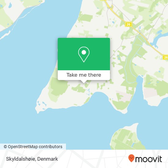 Skyldalshøie map